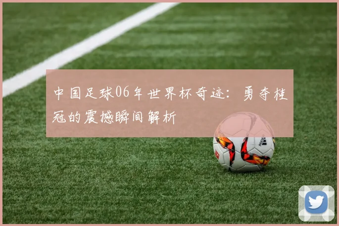 中国足球06年世界杯奇迹：勇夺桂冠的震撼瞬间解析